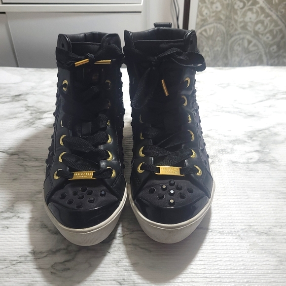 Ted Baker women's sneakers Black. Size 7 - Picture 3 of 12